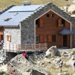 Le refuge de Vallonpierre, dans le massif des écrins, dans les Hautes-Alpes.