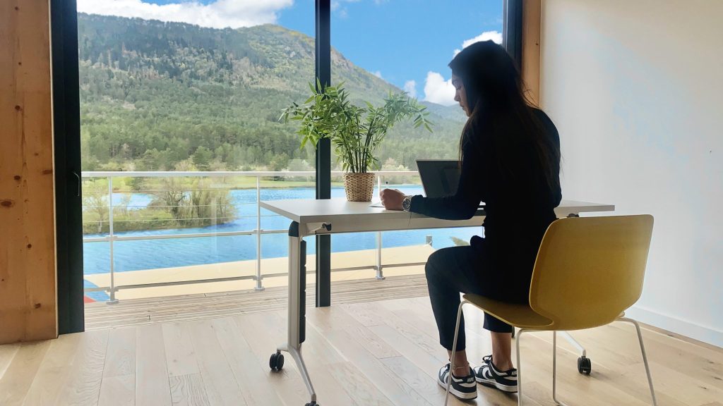 Des espaces de télétravail installés sur des lieux de vacances 