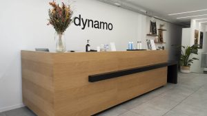L'accueil du studio Dynamo Bordeaux