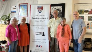 Les membres de l'association Bordeaux Bristol