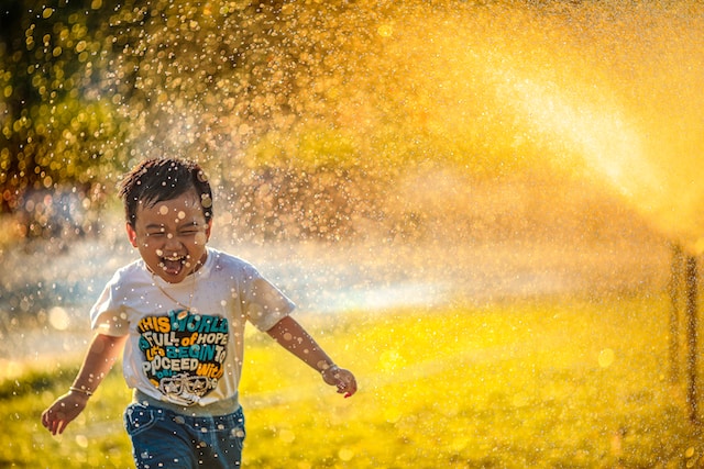 Bonheur d'un enfant