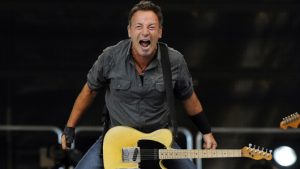 Le chanteur Bruce Springsteen.