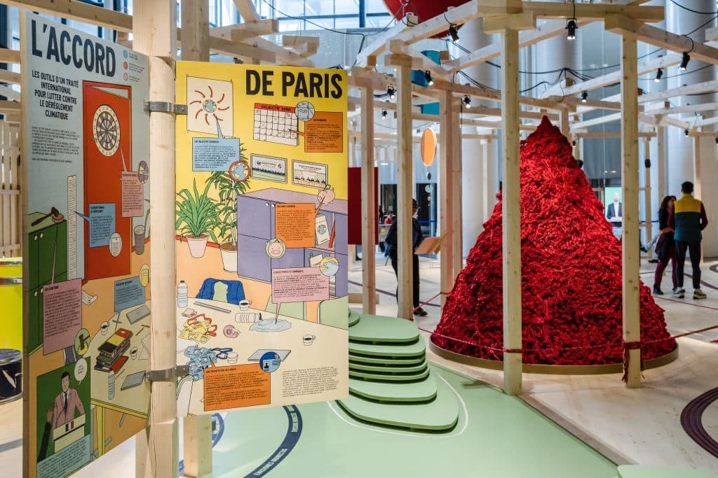 Exposition Urgence Climatique, Cité des Sciences et de l'Industrie, Paris, mai 2023.