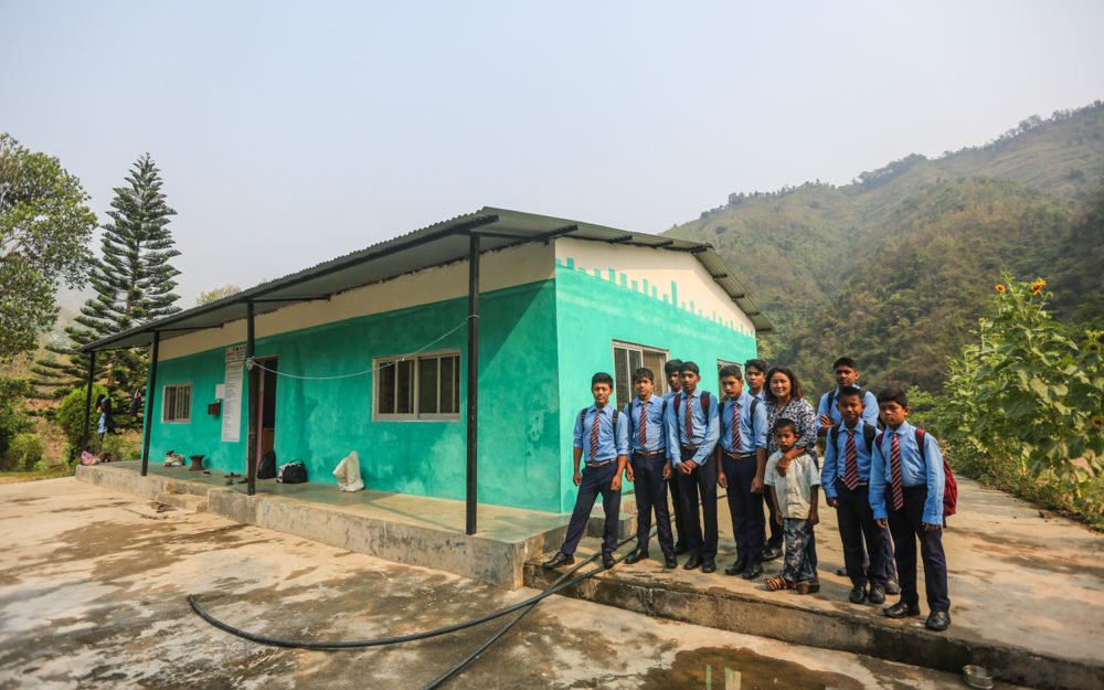 Ama Surya Nepal et PA Nepal viennent en aide aux enfants du Népal