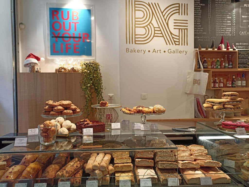 Bakery Art Gallery, une boulangerie bio et sans gluten couplée à une galerie d'art.