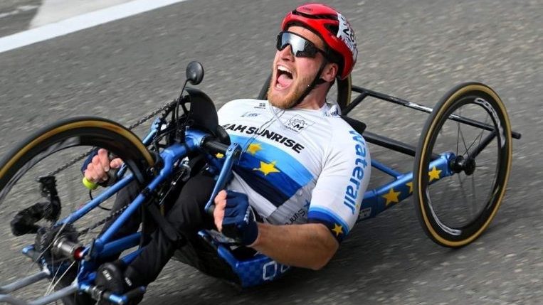 Joseph Fritsch : handbiker à la poursuite des Jeux paralympiques