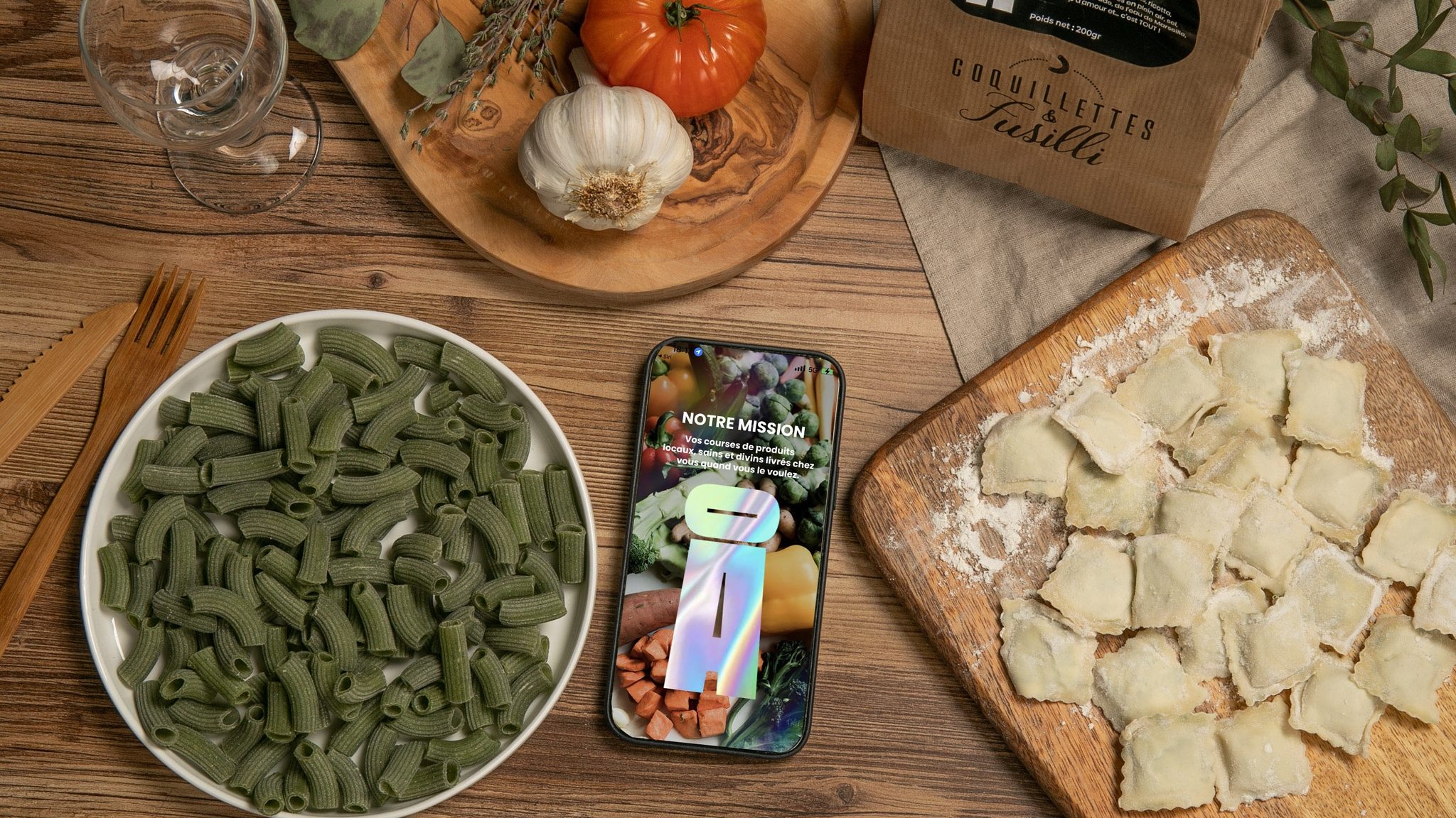 Santafoo allows you to consume local and healthy products