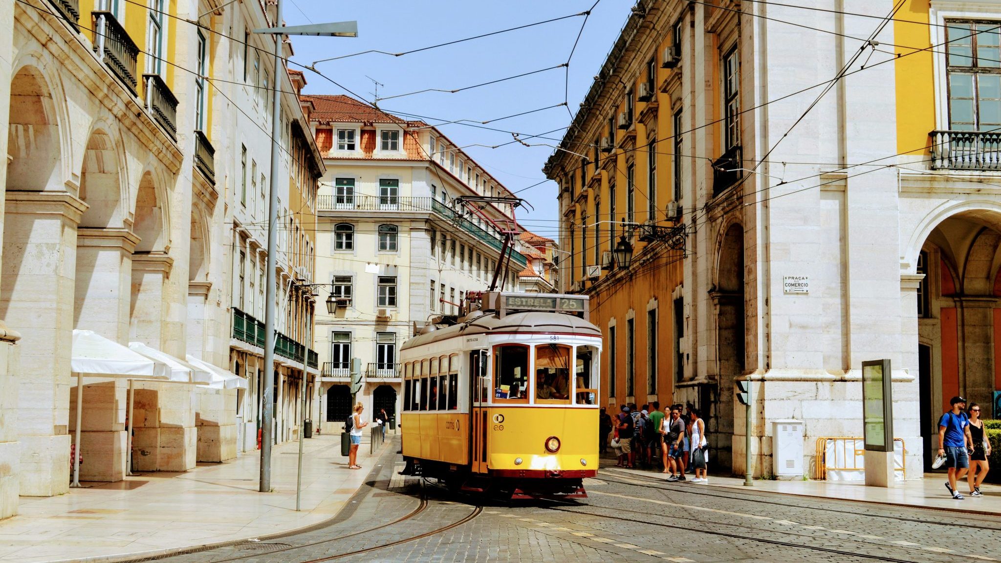 La ville de Lisbonne au Portugal