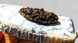 Ancrée, caviar végétal accompagne très bien le fromage - Photo Ancrée