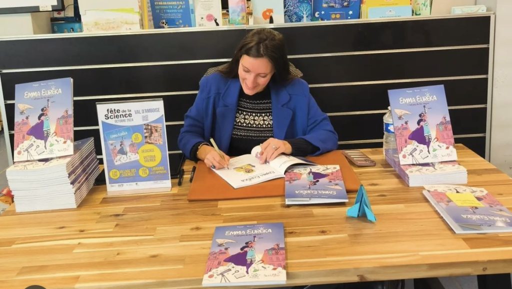 L'illustratrice Victoria Grenier