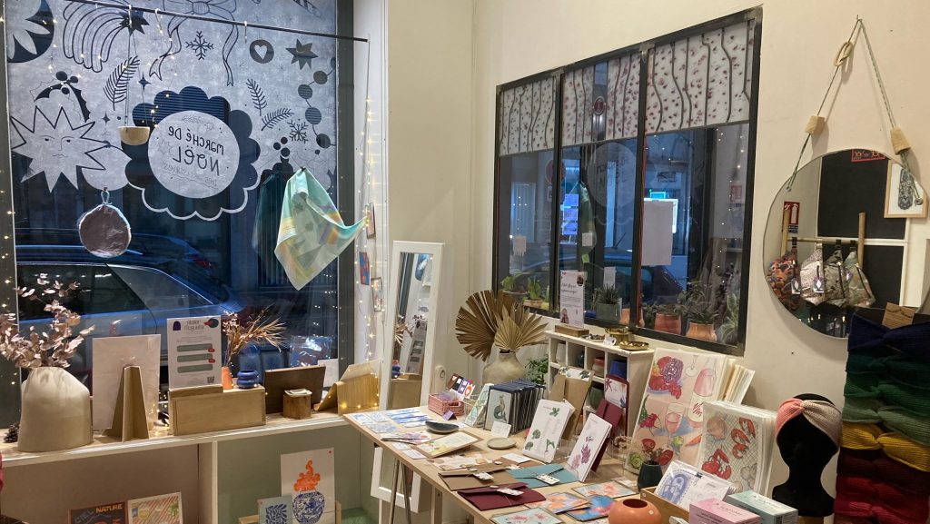 Lyon : un Christmas Corner met en lumière des artisanes locales