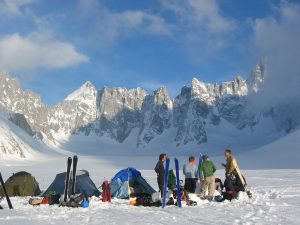 Une ascension en montagne