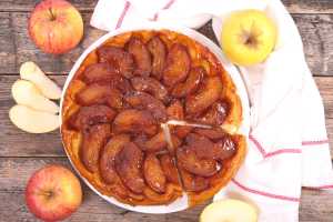 Tarte Tatin de pommes express