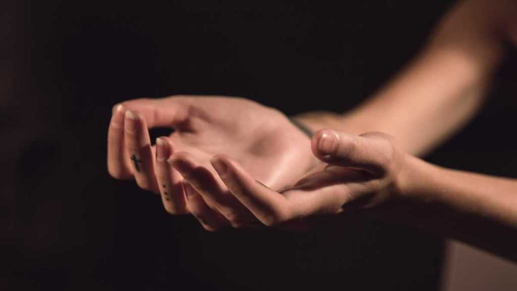 two human palms