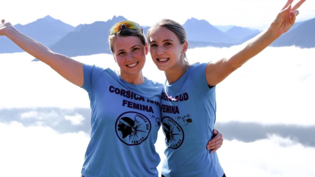 Charlène et Mallaury, de retour d’un raid multisports en Corse