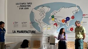 Sylvafresque : L’ONF crée sa fresque autour des enjeux la gestion forestière