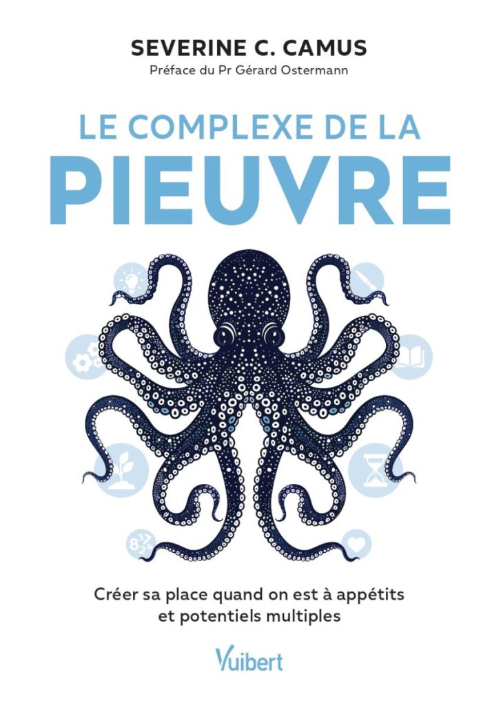 Le complexe de la pieuvre, couverture livre de Severine C.Camus