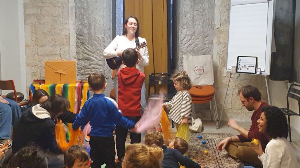 Enfants : Héloïse Montagné est animatrice d’éveil musical