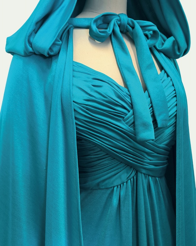 robe bleue