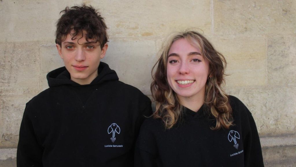 Elie et Solène forment la première équipe parisienne de serrurières