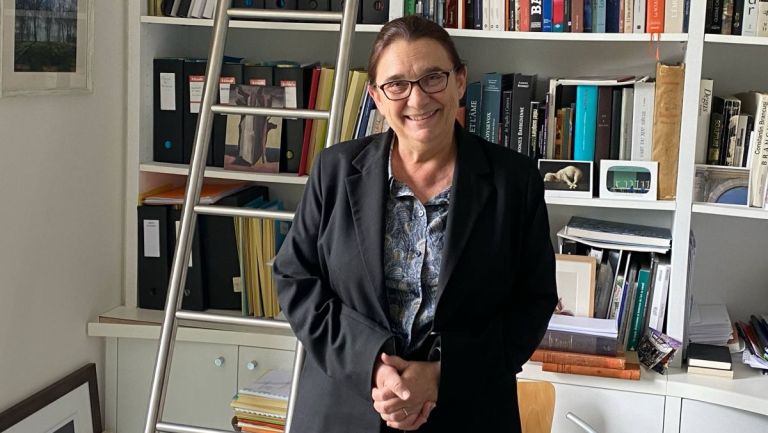 Claire Barbillon, la directrice de l'Ecole du Louvre