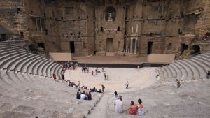 Le théâtre antique d'Orange.