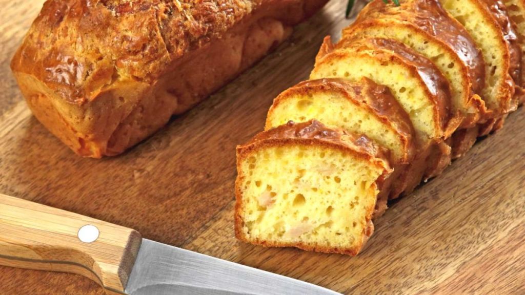 Cake salé jambon fromage ultra moelleux