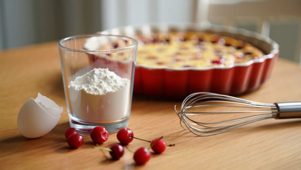 Clafoutis aux cerises : l’astuce du verre qui fait oublier la balance