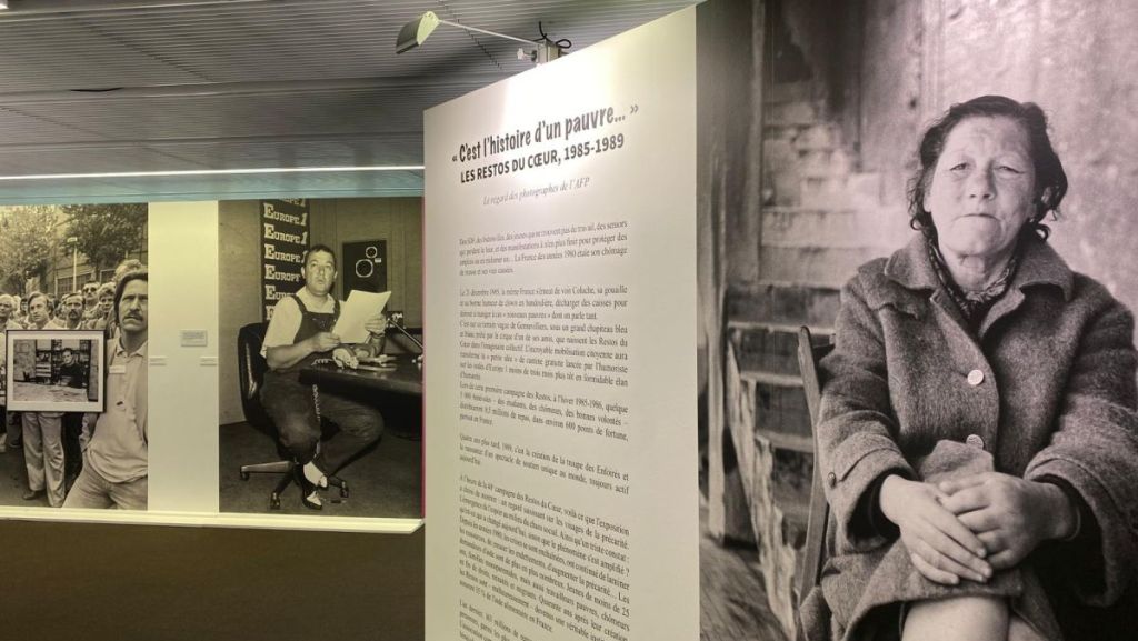 Exposition : “C’est l’histoire d’un pauvre” retrace 40 années des Restos du Cœur