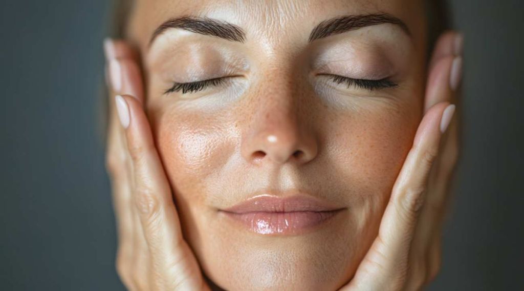 La mini-routine faciale qui prévient les rides sans cosmétique hors de prix