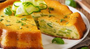 Flan de courgette