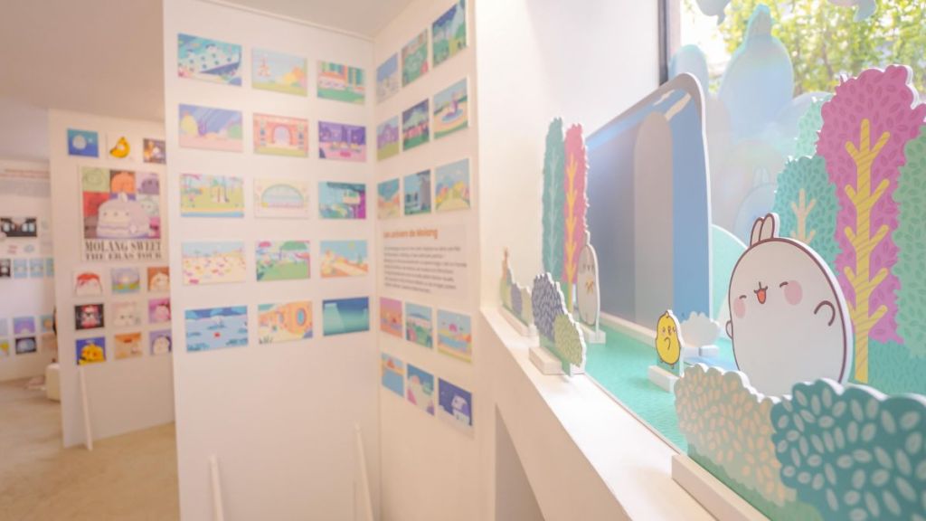 Molang incarne la bienveillance et le partage à travers le monde