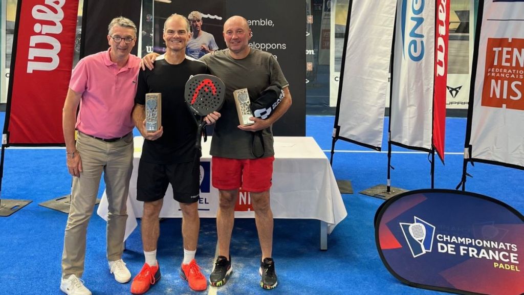 Immersion : cours de padel avec le champion de France des plus de 45 ans