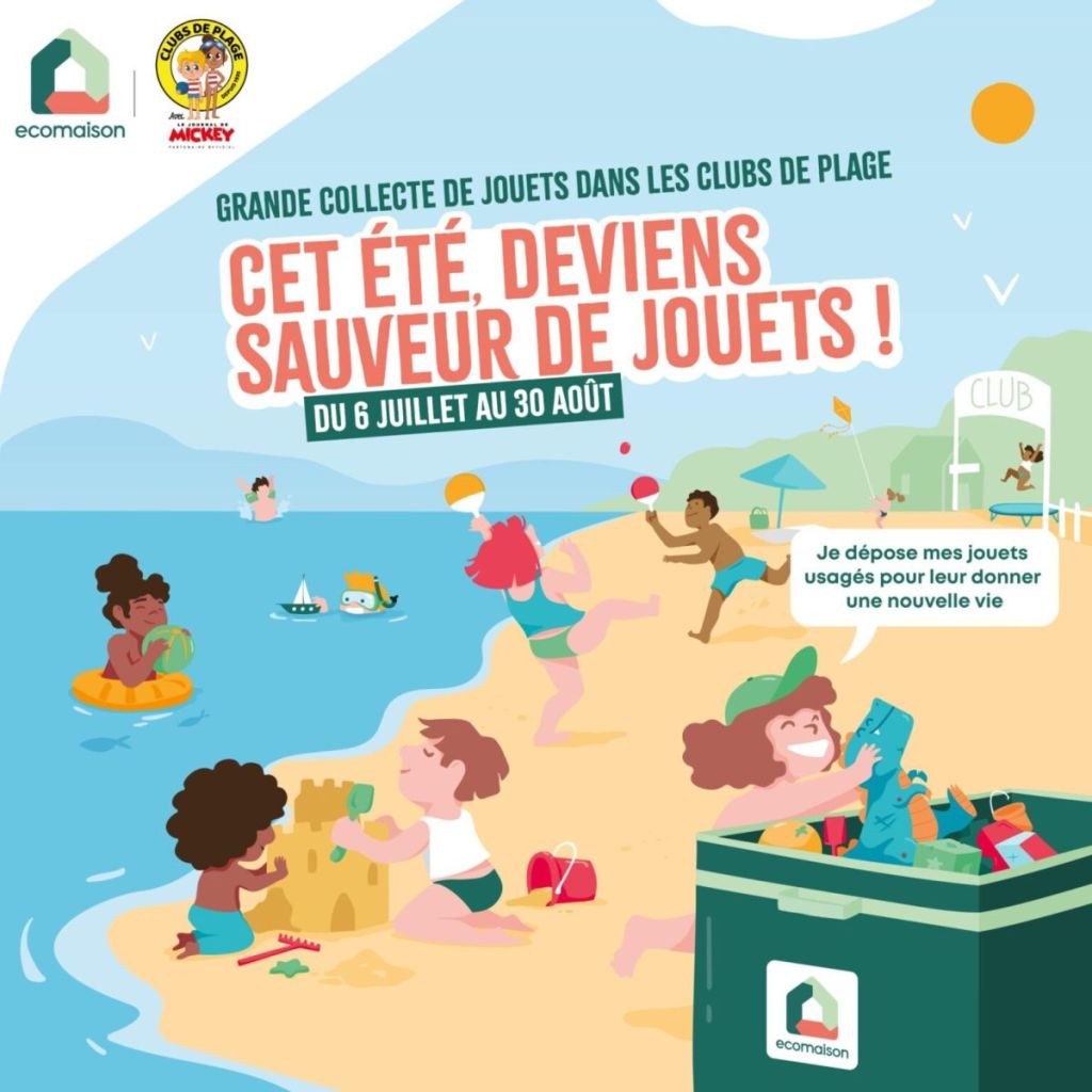 Solidarité : cet été, sur la plage, devenez « sauveur de jouets »
