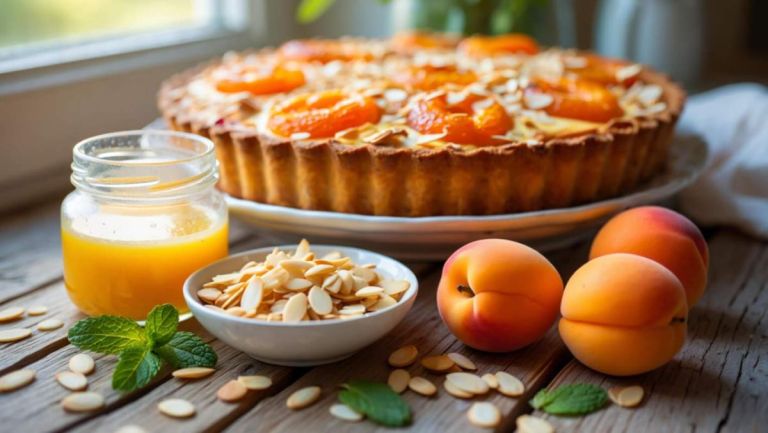 Tarte aux abricots gourmande