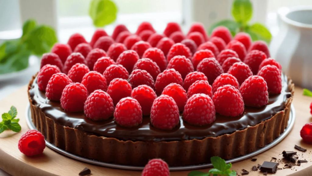 “Un pur délice à chaque bouchée” : cette tarte aux framboises imaginée par un expert de la gourmandise va faire des heureux