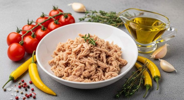Ingrédients pour tartinade de thon