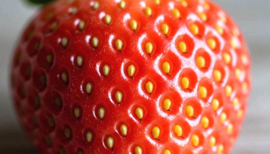 Cette vérité sur les petits points des fraises va vous faire voir ce fruit autrement à chaque bouchée