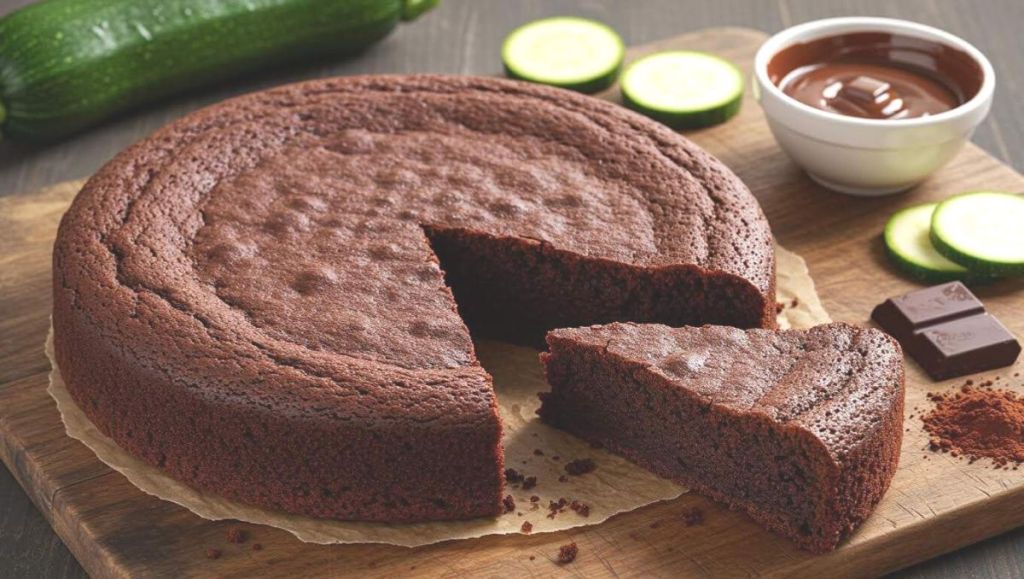 “Du chocolat et une courgette ?” : oui et c’est ce mariage improbable qui rend ce gâteau si irrésistiblement fondant