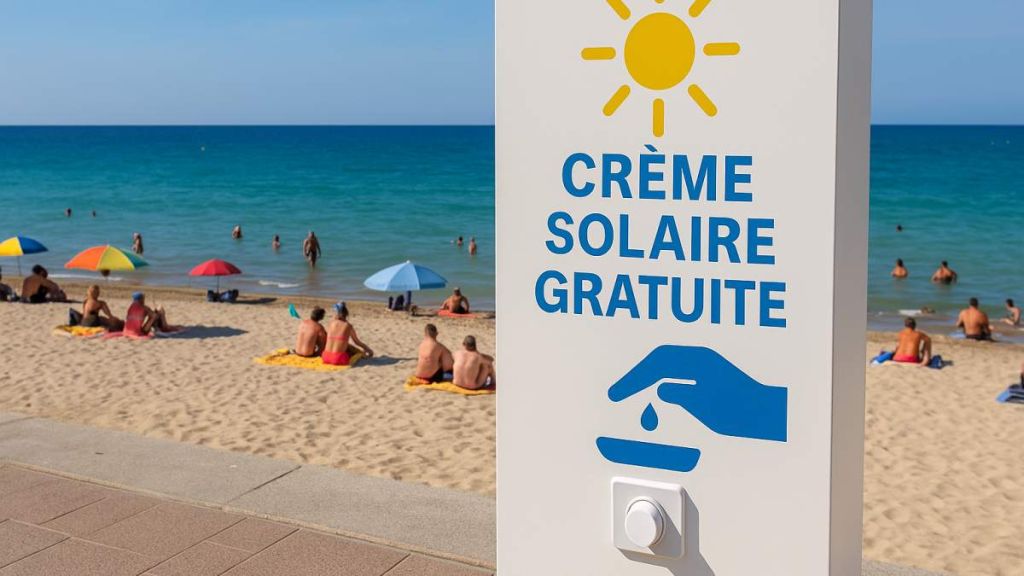 Ils apparaissent sur nos plages : des distributeurs gratuits pour se protéger du soleil