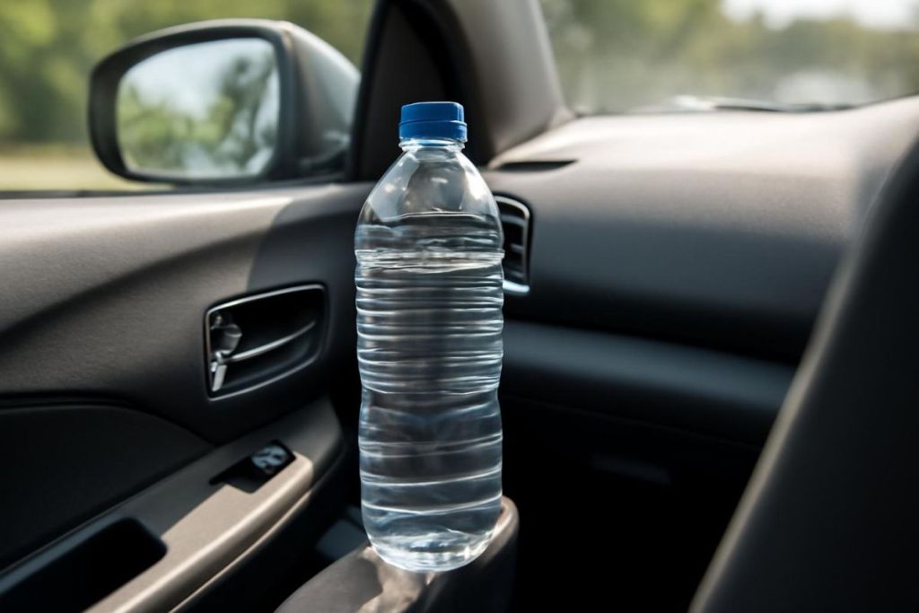 Peut-on boire cette bouteille d’eau restée longtemps dans la voiture ?