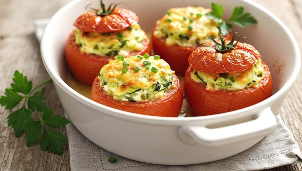 Tomates farcies d’été : ce petit ajout change tout et fait fondre les amateurs de recettes végétariennes
