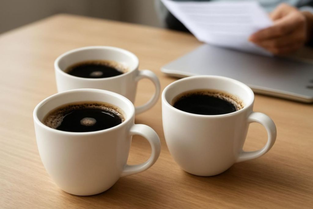 Boire 2 à 3 tasses de café par jour serait bon pour la santé selon une étude