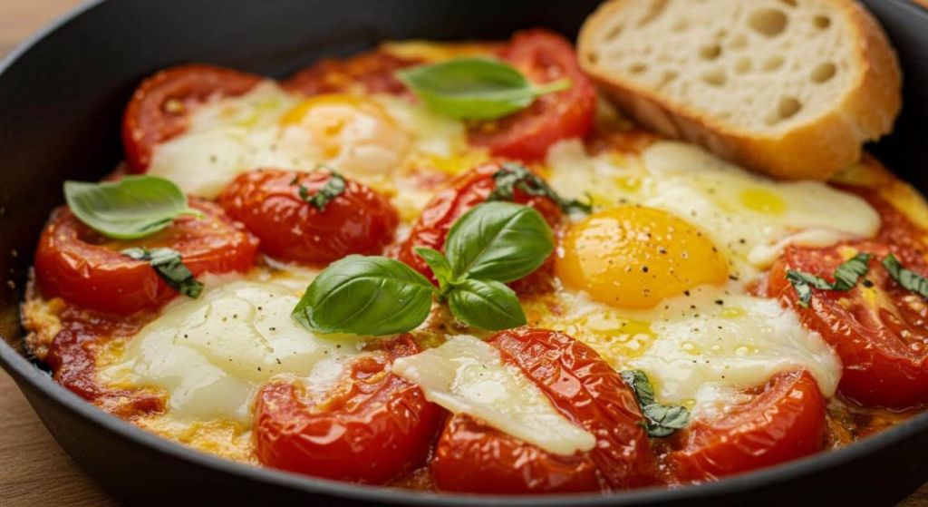Des œufs, des tomates, un peu de fromage… le plat d’enfance de Jean-François Piège qui réchauffe toutes les soirées
