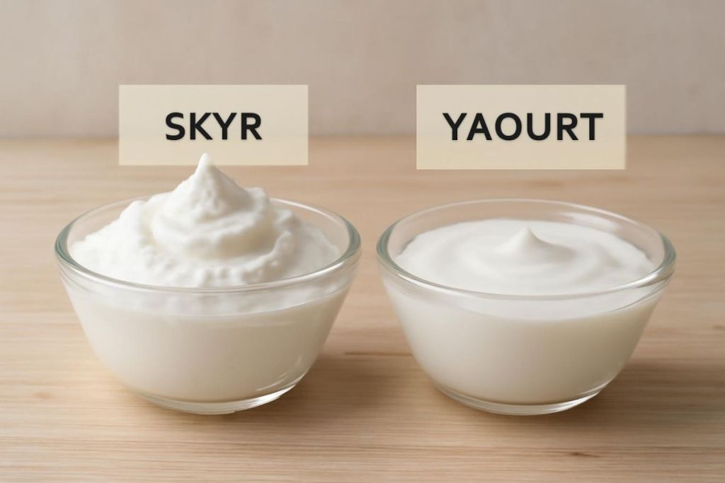 En quoi un skyr est plus intéressant qu’un yaourt ?