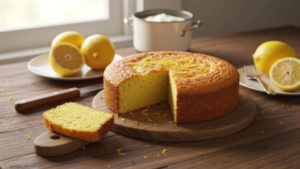 Moelleux, citronné, ultra simple : ce gâteau au yaourt façon Cyril Lignac parfume la maison dès le matin