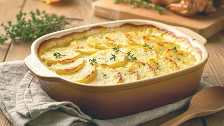 Ce gratin dauphinois sans fromage va détrôner toutes vos recettes d’hiver : fondant, doré, absolument irrésistible
