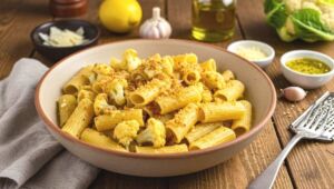 Changez du classique gratin : cette recette italienne marie chou-fleur et pâtes comme personne