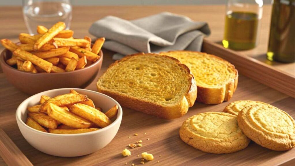 Acrylamide : limiter sans se priver (frites, pain grillé, biscuits)