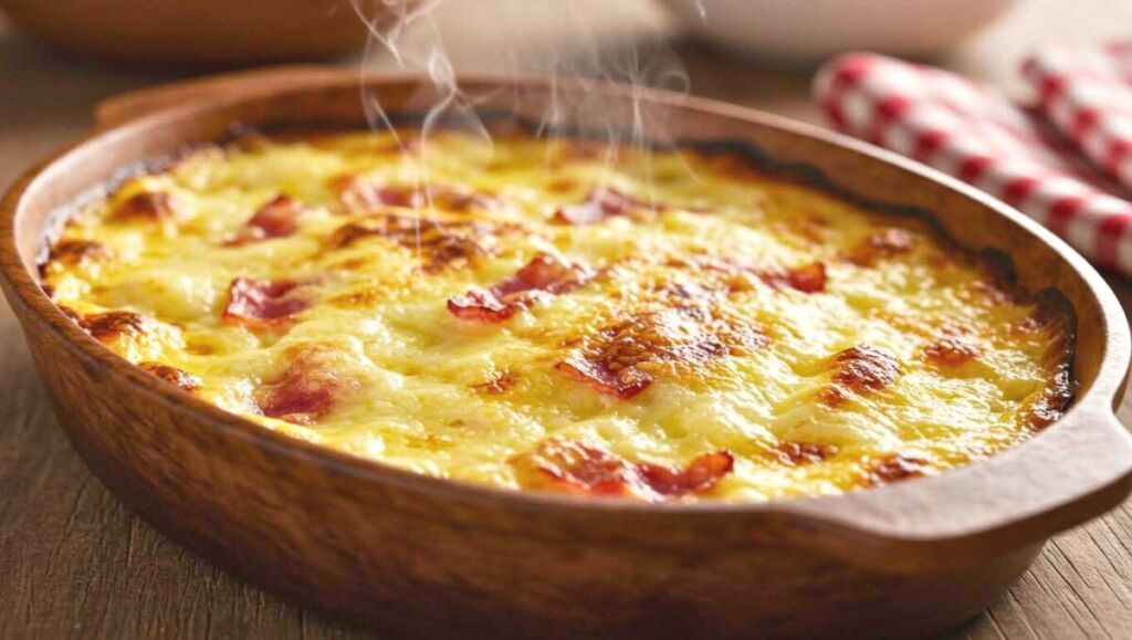 Lardons, reblochon, crozets : cette croziflette savoyarde est plus rapide que la tartiflette et tout aussi réconfortante